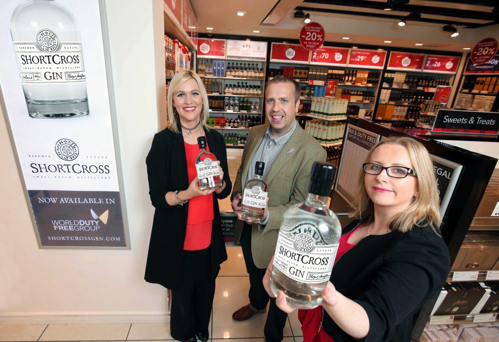 Shortcross Gin is set to soar in world duty free