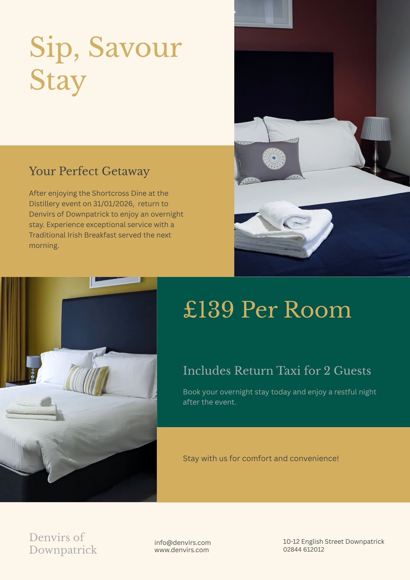 Dine at Distillery 2026