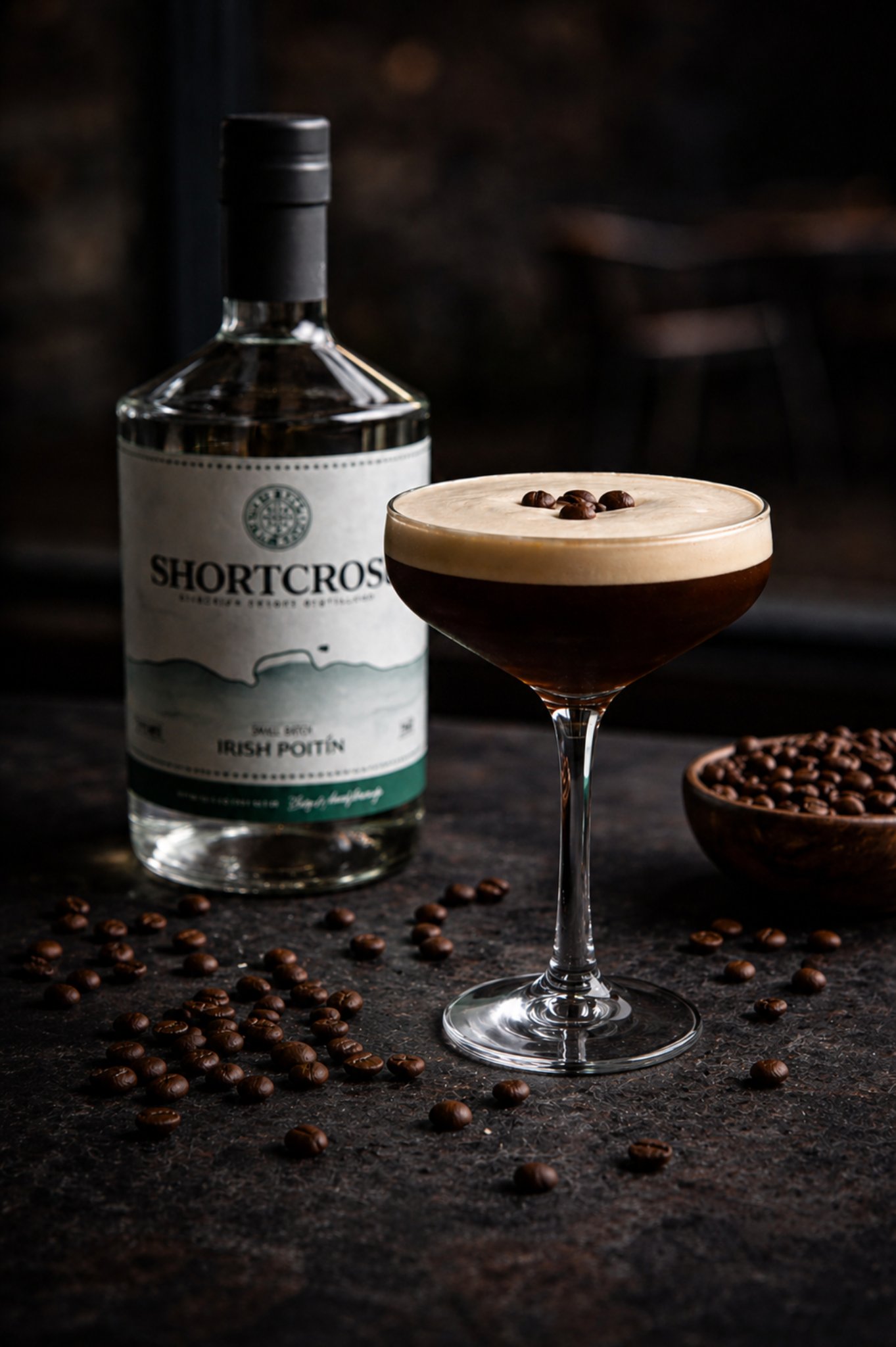 Irish Poitín Espresso Martini